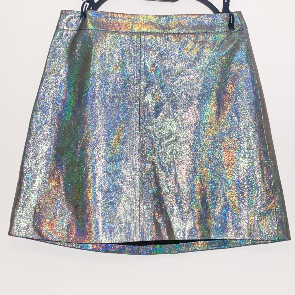 🤍 LF METALLIC MINI SKIRT 🤍